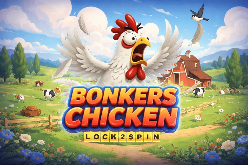 Bonkers Chicken Lock 2 Spin – Slot mit Lock 2 Spin Feature screenshot