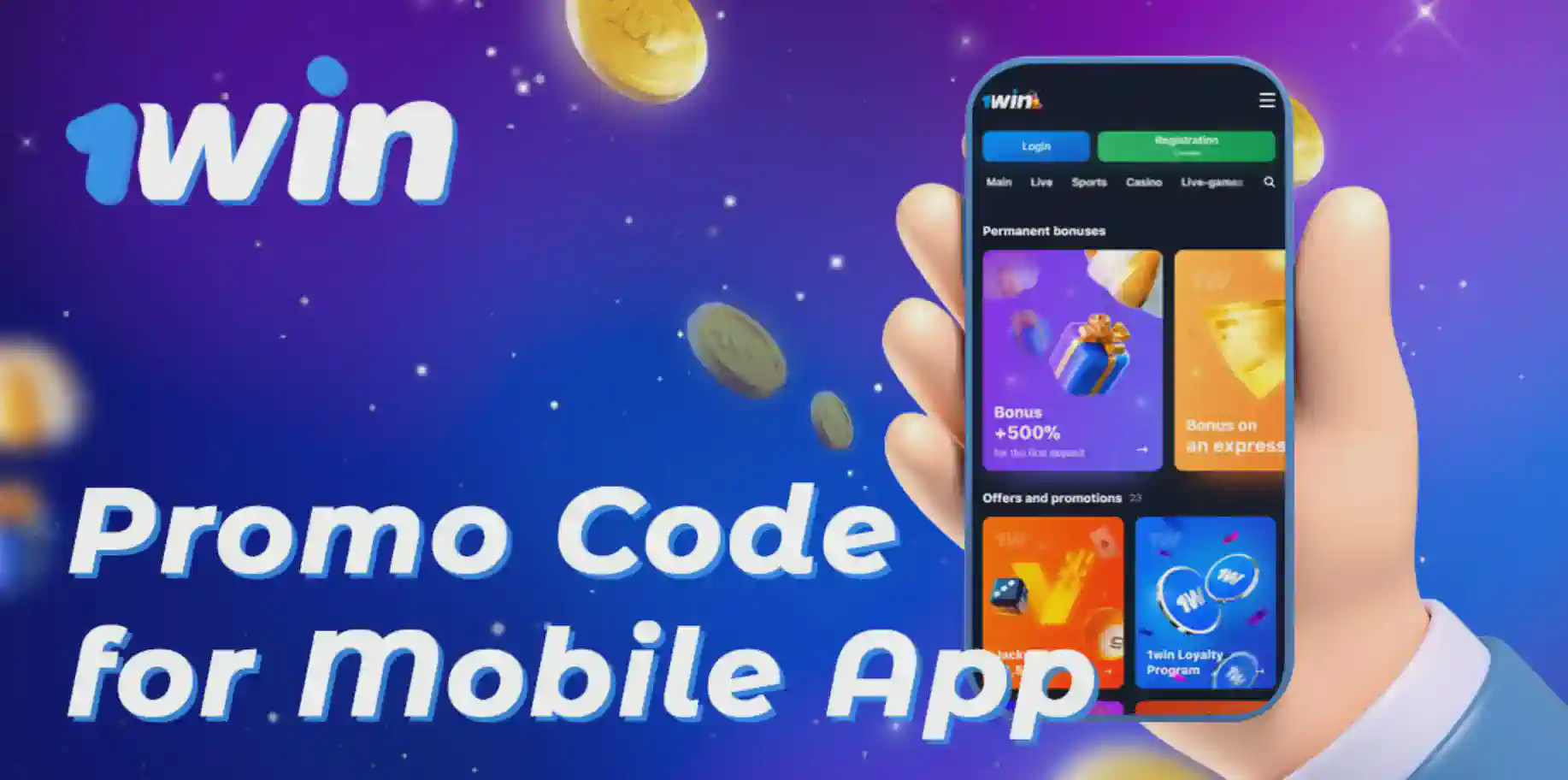 Using 1win Promo Code on the Go